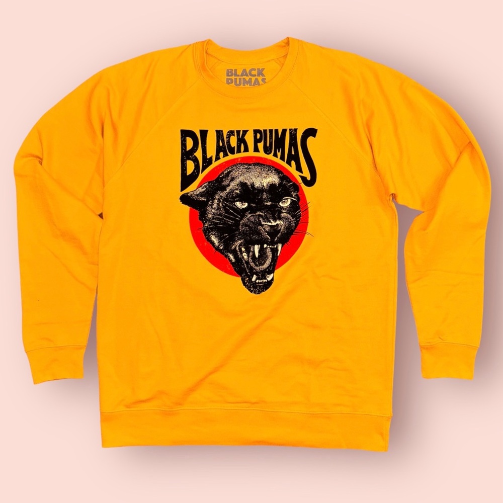 Black Pumas Concert Crewneck Sweater Size XL